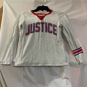 Justice Sparkle Long Sleeve T-shirt